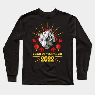 Good Luck Zodiac Happy Chinese New Year of the Tiger 2022 Long Sleeve T-Shirt